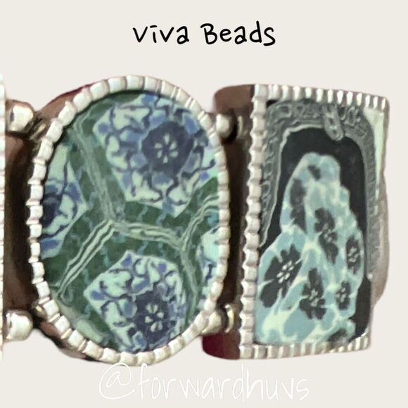 Viva Beads | Polymer Clay Hand Made Beads | Stretch Bracelet - Picture 6 of 10